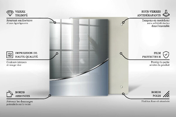 Tagliere in vetro Tavole luminose moderne