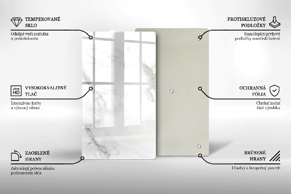 Tagliere in vetro Marmo moderno