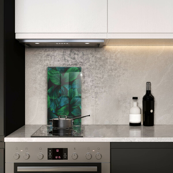 Tagliere in vetro Foglie della giungla