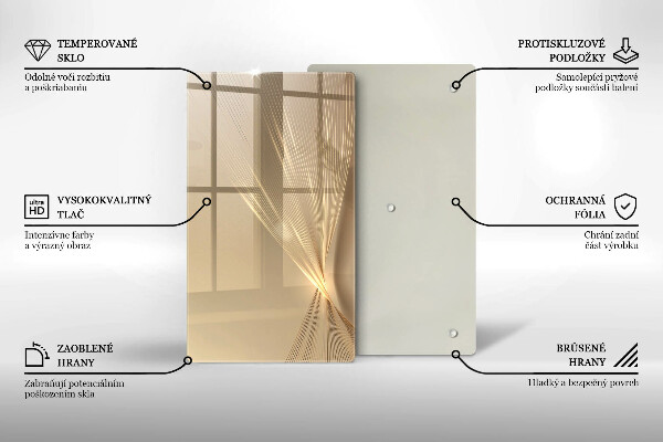 Tagliere in vetro Astrazione moderna