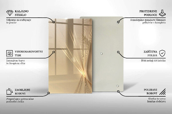 Tagliere in vetro Astrazione moderna