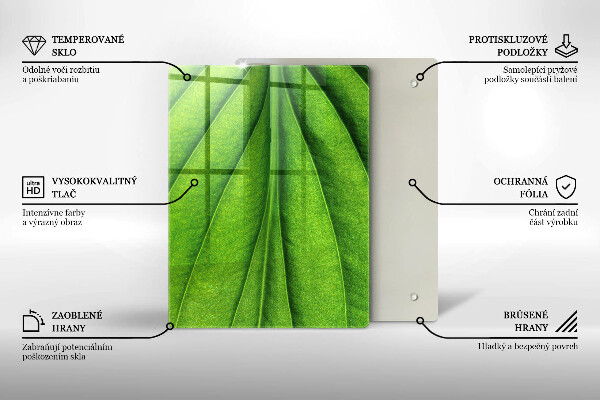 Tagliere in vetro Trama di pietra di marmo
