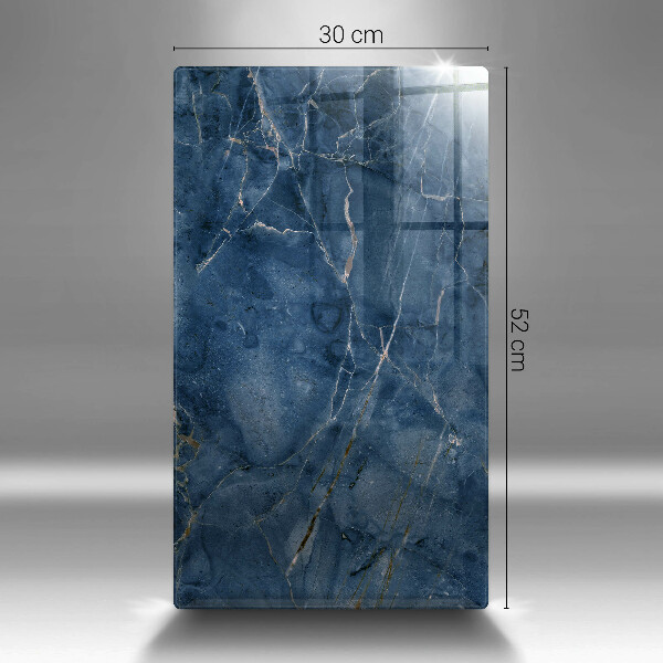 Tagliere in vetro Trama di pietra di marmo