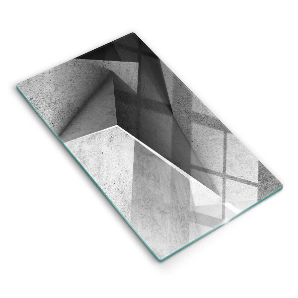Tagliere in vetro Astrazione concreta
