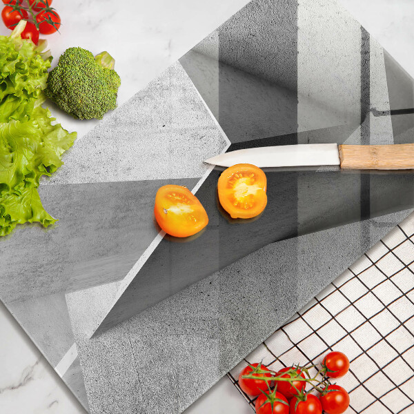 Tagliere in vetro Astrazione concreta