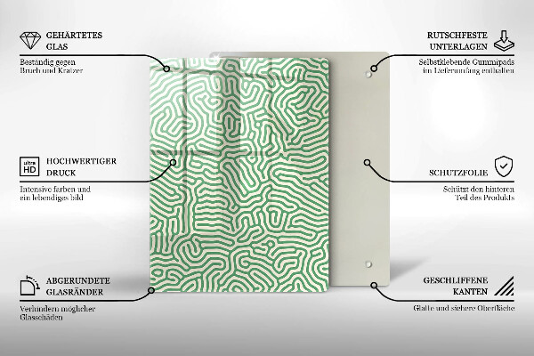 Tagliere in vetro Bambù della natura
