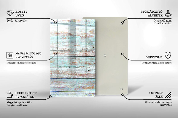Tagliere in vetro Vecchie tavole d'epoca