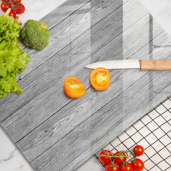 Tagliere in vetro Vecchie tavole di legno