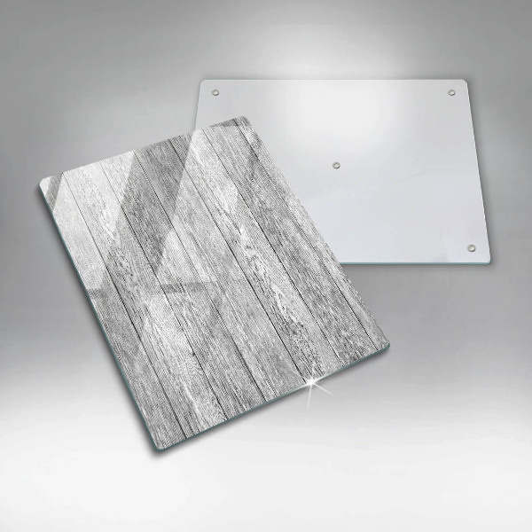 Tagliere in vetro Vecchie tavole di legno