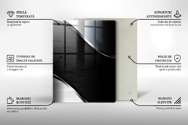 Tagliere in vetro Vecchie tavole di legno