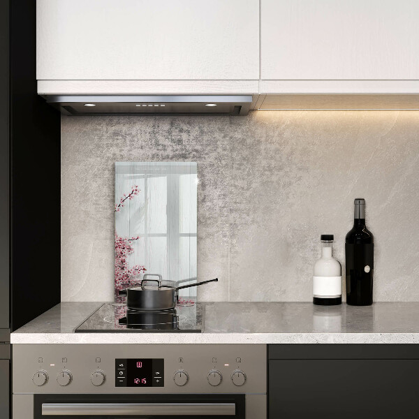 Tagliere in vetro Fiori sulle tavole