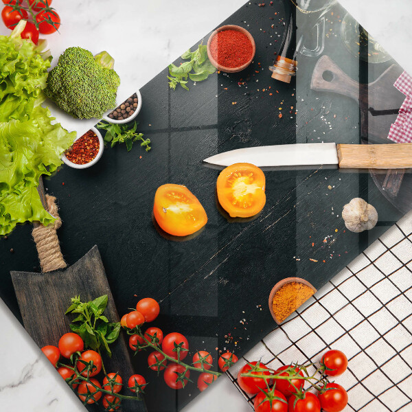 Tagliere in vetro Pomodorini