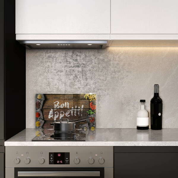 Tagliere in vetro temperato Tabelloni per le iscrizioni di Bon Appetit