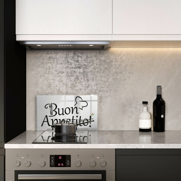 Tagliere in vetro Buon Appetito!