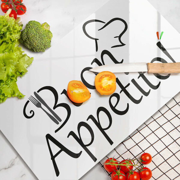 Tagliere in vetro Buon Appetito!