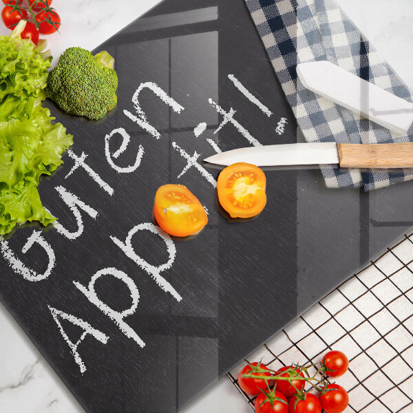 Tagliere in vetro temperato Guten Appetit!