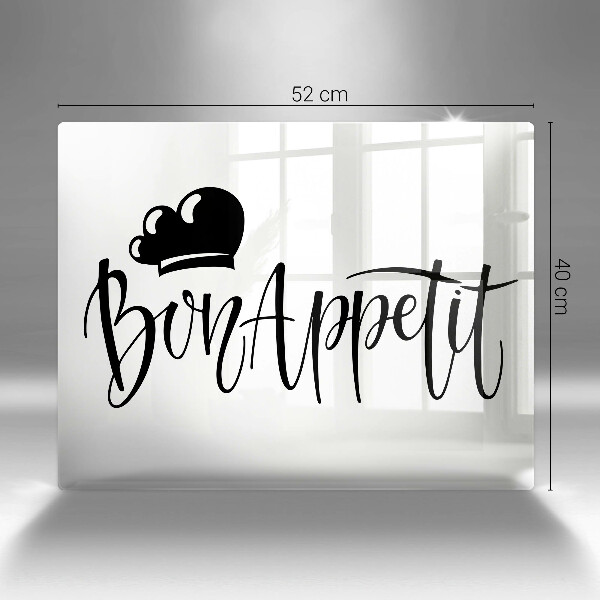 Tagliere in vetro Bon Appetit