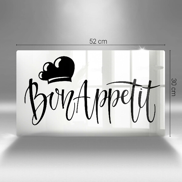 Tagliere in vetro Bon Appetit