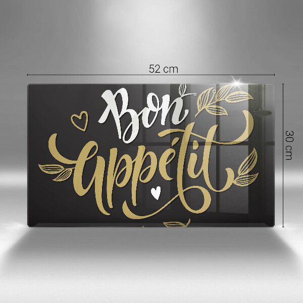 Tagliere in vetro Bon Appetit