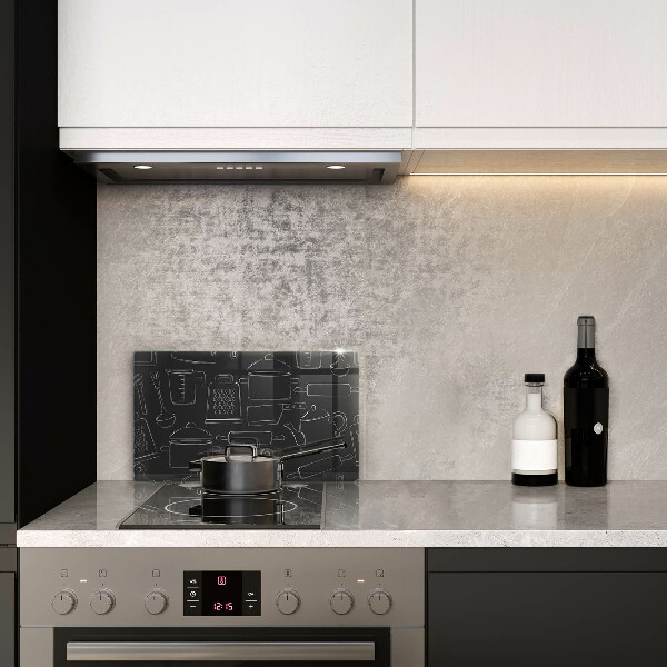 Tagliere in vetro Accessori da cucina dei cartoni animati