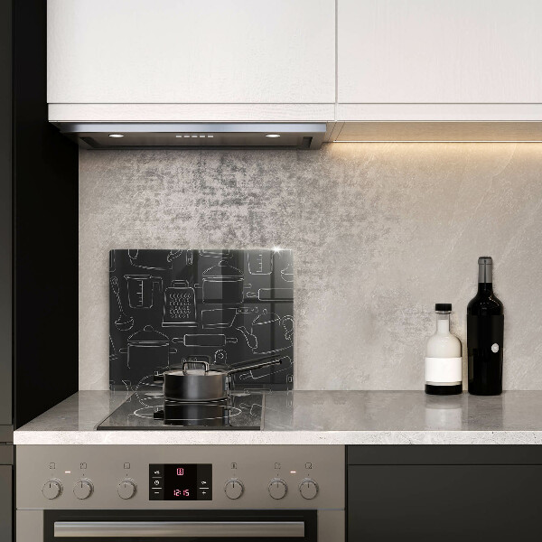 Tagliere in vetro Accessori da cucina dei cartoni animati