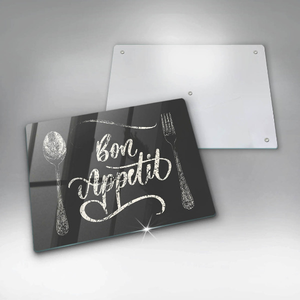 Tagliere in vetro Bon Appetit