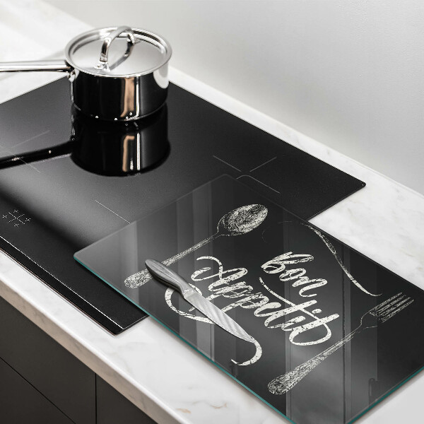 Tagliere in vetro Bon Appetit