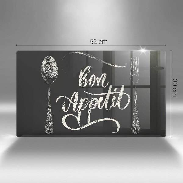 Tagliere in vetro Bon Appetit