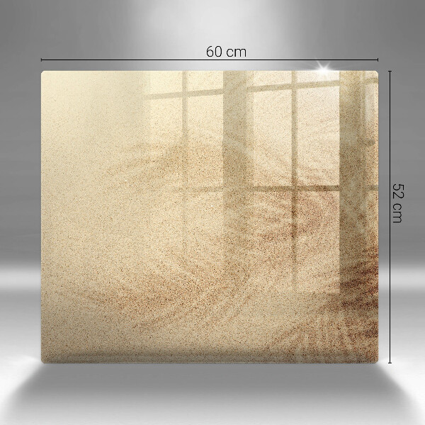 Tagliere in vetro Vacanza sulla spiaggia di sabbia