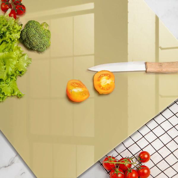 Tagliere in vetro Giallo