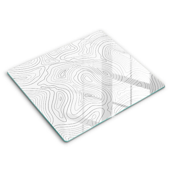 Tagliere in vetro temperato Forme astratte