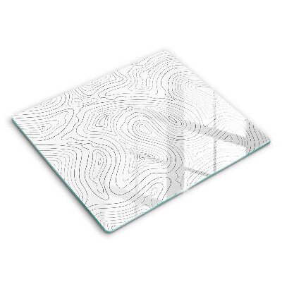 Tagliere in vetro temperato Forme astratte