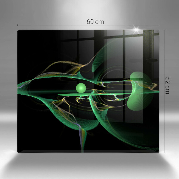 Tagliere in vetro temperato Astrazione moderna