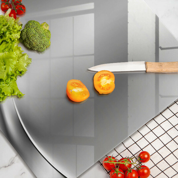 Tagliere in vetro Struttura in metallo