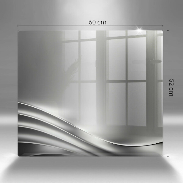 Tagliere in vetro Struttura in metallo