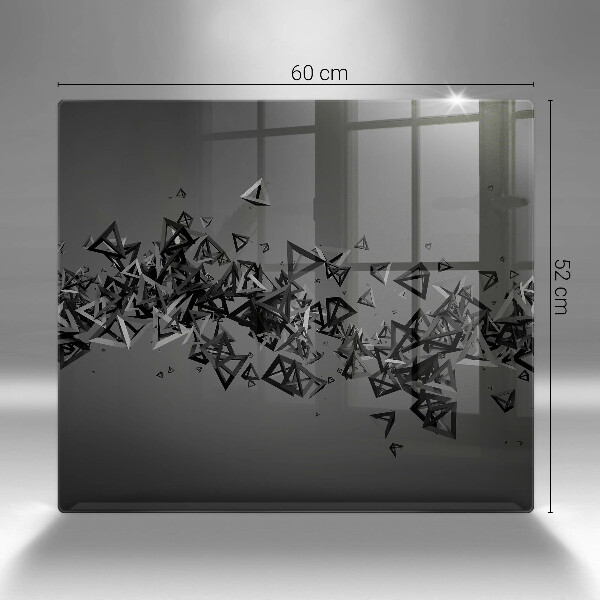 Tagliere in vetro temperato Forme astratte 3D