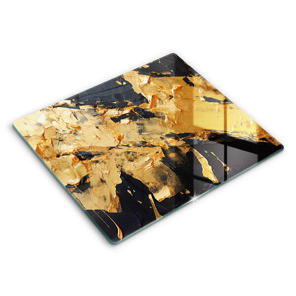Tagliere in vetro Texture di vernice elegante