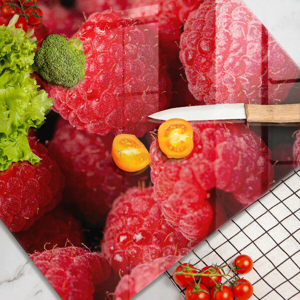 Tagliere in vetro Frutto di lampone