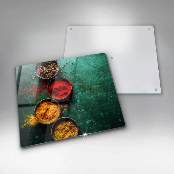 Tagliere in vetro Spezie orientali