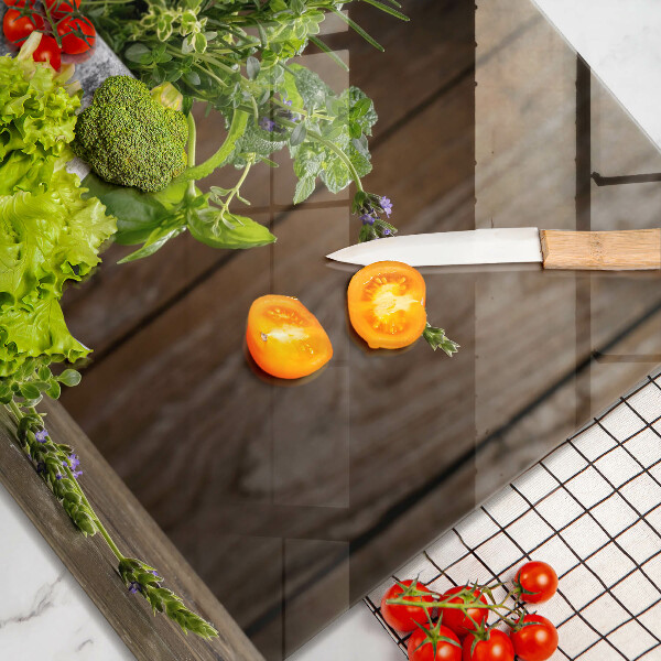 Tagliere in vetro Erbe verdi