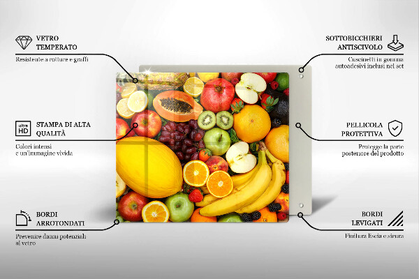 Tagliere in vetro Raccolta della frutta