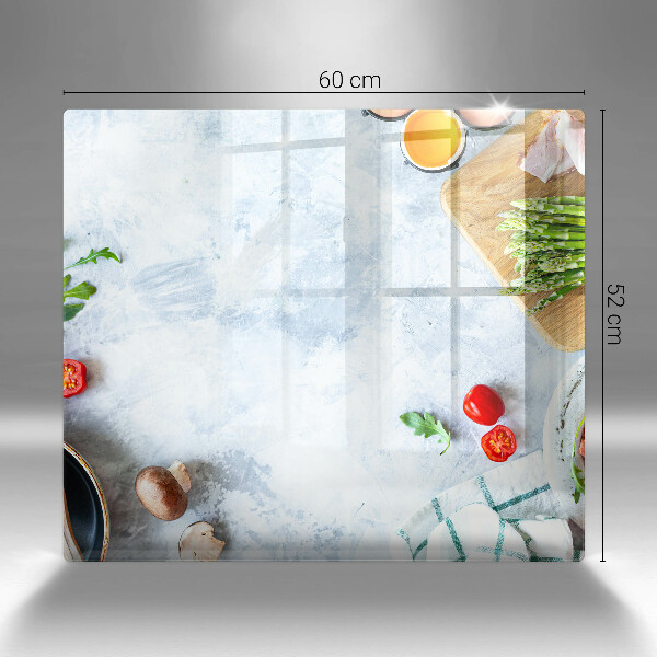 Tagliere in vetro Ingredienti in cucina