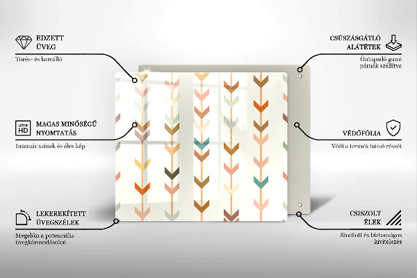 Tagliere in vetro Elementi geometrici