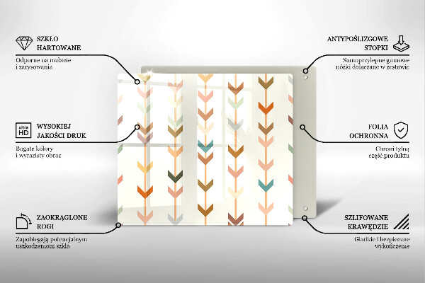 Tagliere in vetro Elementi geometrici