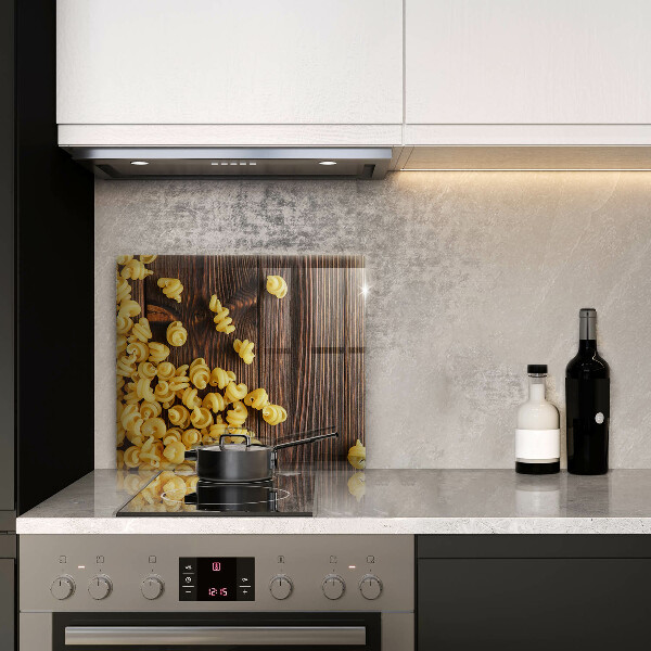 Tagliere in vetro Pasta in tavola