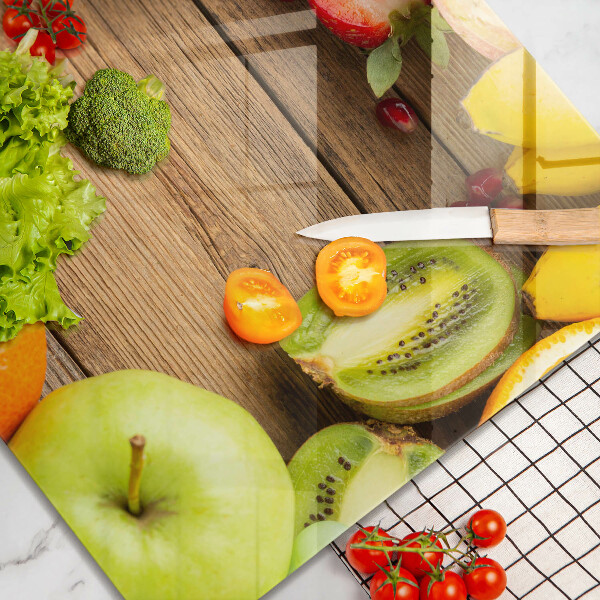 Tagliere in vetro Frutta fresca