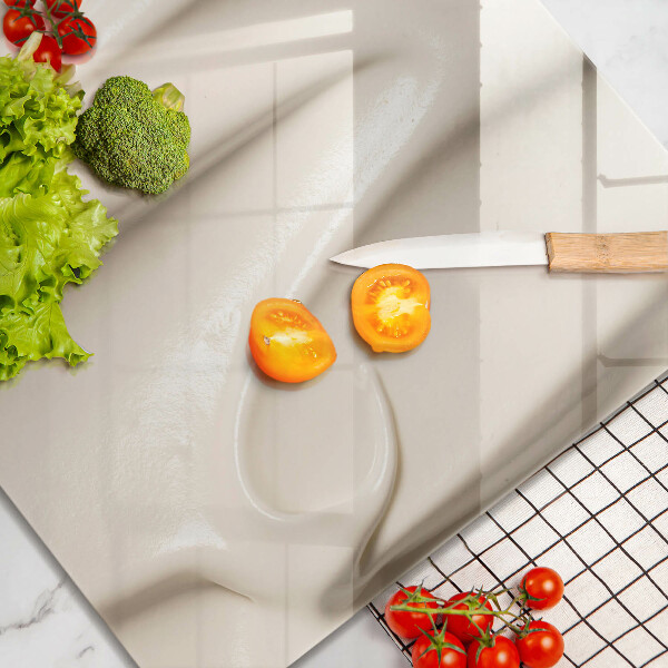 Tagliere in vetro Gelato cremoso