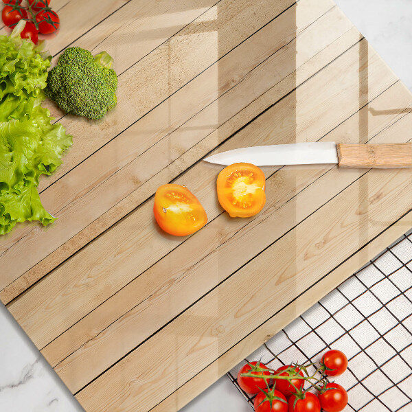Tagliere in vetro Tavole di legno delicate