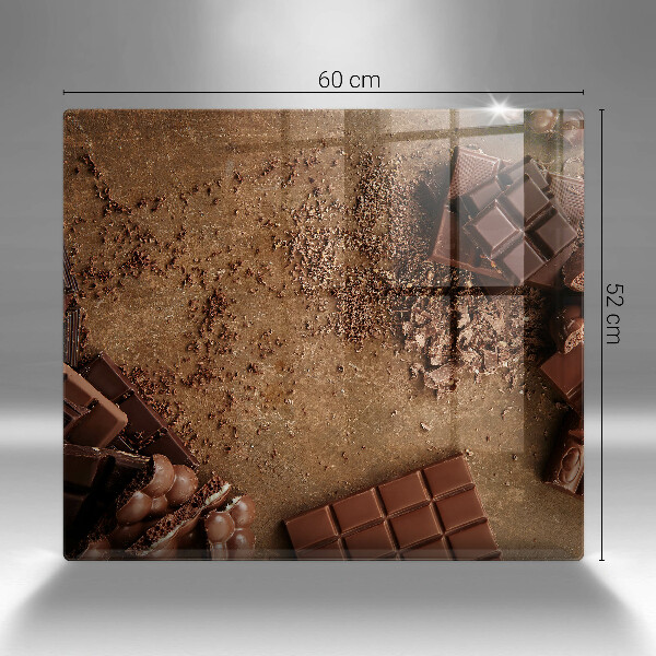 Tagliere in vetro Dolci al cioccolato