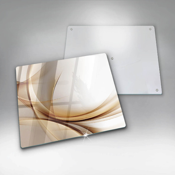 Tagliere in vetro temperato Forme astratte